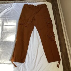 bdg urban outfitters cargo pants men 32”x31” rust straight leg utility